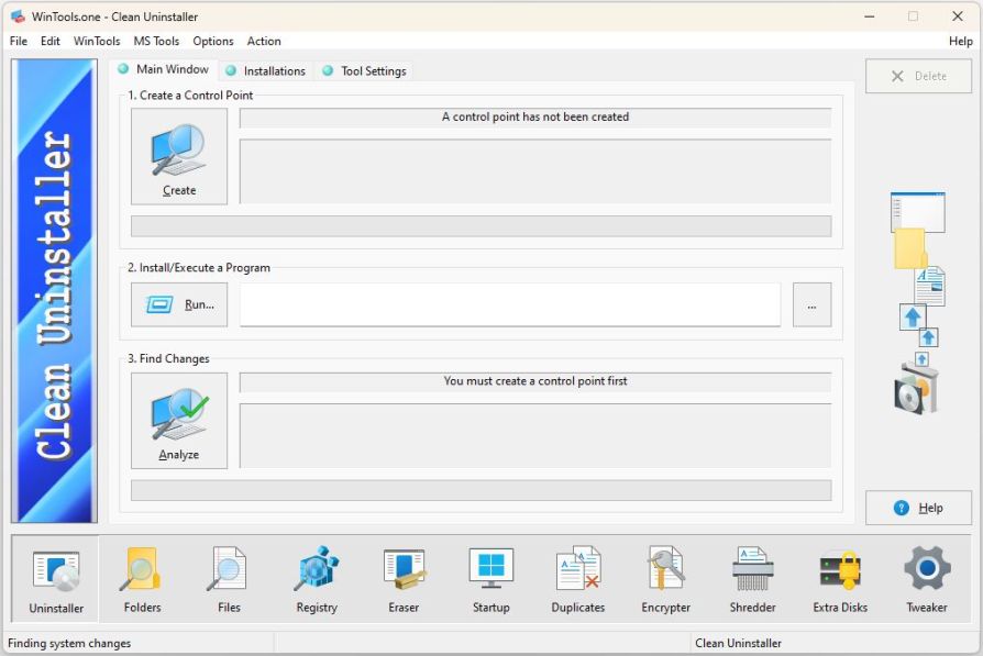 WinTools.one: Clean Uninstaller